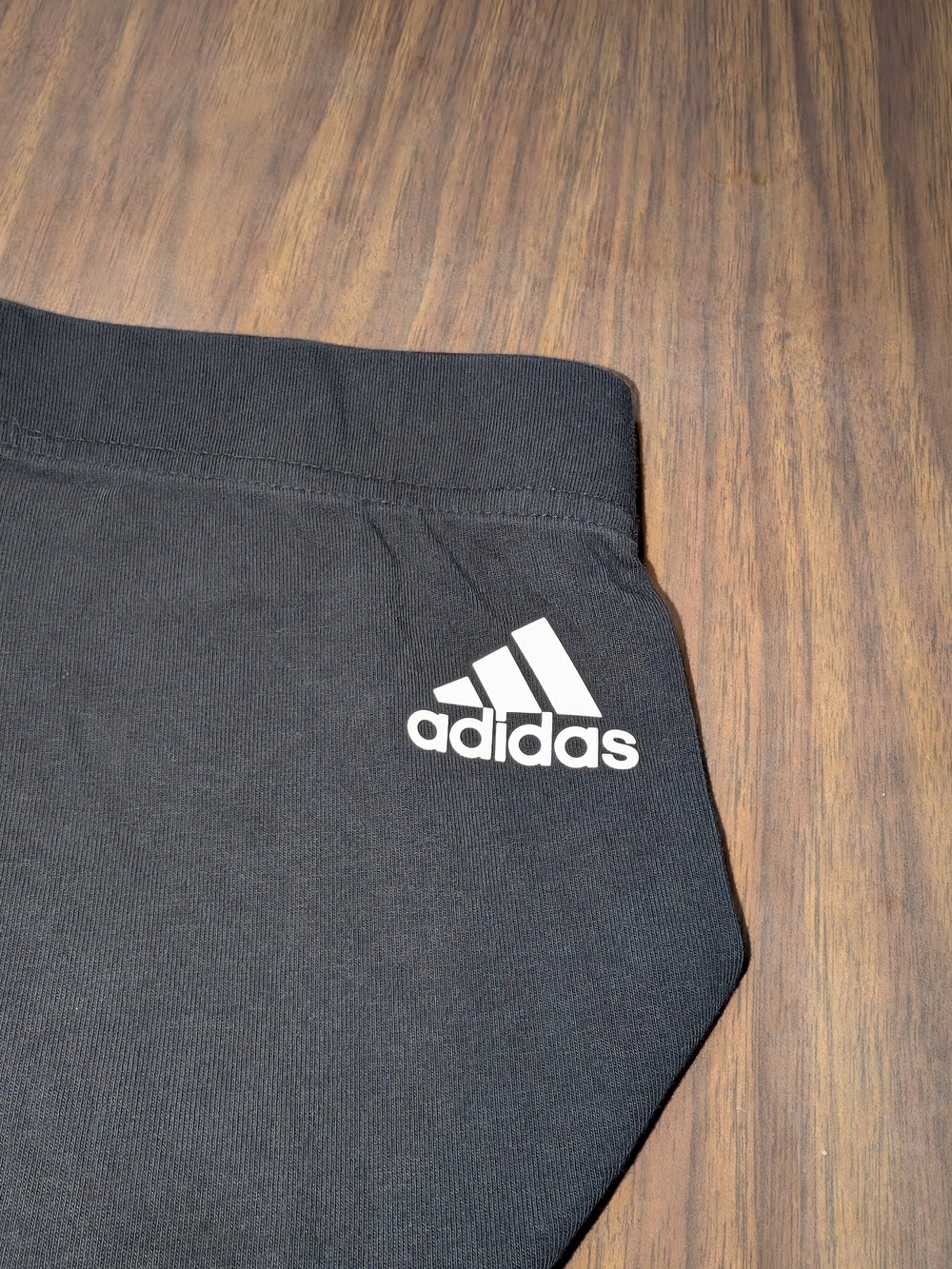adidas Black Jogger Sweatpants with White Side Logo - Picture 3 of 7